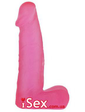  Фаллоимитатор Dreamtoys XSkin 6 PVC dong Transparent Pink, 13 см