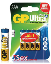  Батарейки GP Ultra Plus Alkaline 24AUP AAA, 4 шт. фото 2564498952