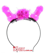  Обруч для волос Pipedream Bachelorette Party Favors Pecker Flashing Headband фото 4148781161