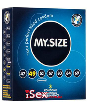  Презервативы MY.SIZE 49 мм, 3 шт. фото 1994695789