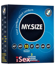  Презервативы MY.SIZE 53 мм, 3 шт. фото 3107676773