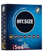  Презервативы MY.SIZE 47 мм, 3 шт. фото 1569698907