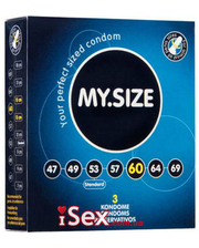  Презервативы MY.SIZE 60 мм, 3 шт. фото 2379887678
