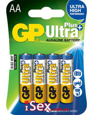  Батарейки GP Ultra Plus Alkaline 15AUP AA, 4 шт. фото 806868271