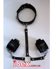  Ошейник с коннектором и наручниками Scappa фото 2470146371