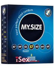  Презервативы MY.SIZE 57 мм, 3 шт. фото 3768076578