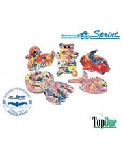 SPRINT Play Shape Kickboard мишка фото 3073825416