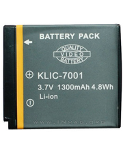 Kodak KLIC-7002 Усиленный Аккумулятор 1000mАh для фотокамер KLIC-7002 (аналог), Li-ion. фото 2040071770