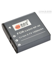 Casio NP-40 Усиленный Аккумулятор 1500mАh для фотокамер NP-40 (аналог), Li-ion. фото 994301471