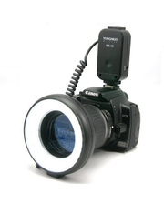 Yongnuo MR-58 кольцевая макровспышка для фотоаппаратов + подсветка. фото 228669666