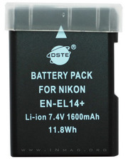 Nikon EN-EL14 Усиленный аккумулятор 1500mАh для EN-EL14. фото 3105383245