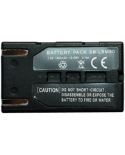 Samsung SB-LSM80 Аккумулятор 1400mAh для видеокамер SB-LSM80 (аналог), Li-ion. фото 173238997