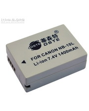 Canon NB-10L Усиленный Аккумулятор 920mАh для фотокамер NB-10L (аналог), Li-ion. фото 868024517