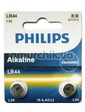 Philips Alkaline LR44 (AG13), 2 шт