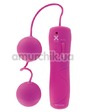 Joy Toy Вагинальные шарики с вибрацией Funky Duo Power Balls, фиолетовые