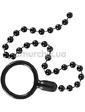 Orion Эрекционное кольцо с анальной цепочкой Bad Kitty Naughty Toys Cock Ring And String Beads, черное
