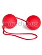 Orion Вагинальные шарики Velvet Red Balls красные