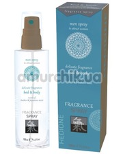Hot Спрей для тела и белья с феромонами Shiatsu Fragrance Spray Bed & Body для мужчин - янтарь и японская мята, 100 мл фото 2596052603