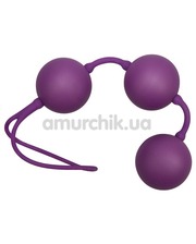 Orion Вагинальные шарики Velvet Purple Balls фиолетовые фото 2432691861
