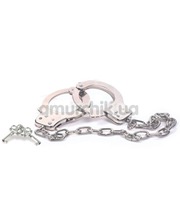 NMC Наручники Chrome Hand Cuffs With Extended Chain фото 1586216449