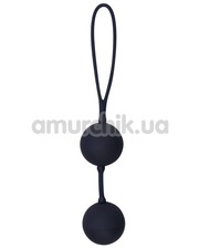 Orion Вагинальные шарики Black Velvets Silicone Balls, черные фото 208600712