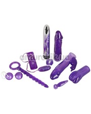 Orion Набор из 9 игрушек Purple Appetizer Toy Set, фиолетовый фото 116453201