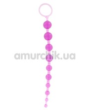 Joy Toy Анальные бусы Thai Toy Beads фиолетовые фото 934117117