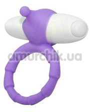 Orion Виброкольцо Smile Loop Vibrating Ring, фиолетовое фото 567374705