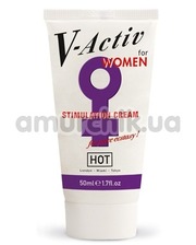 Hot Стимулирующий крем V-Activ Stimulation Cream для женщин фото 2571427248