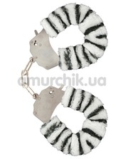 Joy Toy Наручники Furry Fun Cuffs, зебра фото 3697436042
