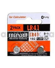 Maxell Alkaline LR41 (AG3), 2 шт фото 2587145588