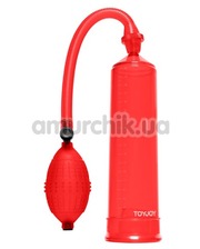 Joy Toy Вакуумная помпа Pressure Pleasure Pump, красная фото 102196219