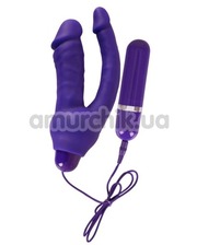 Orion Двойной вибратор Double Pleasure Vibe, фиолетовый фото 3369203949