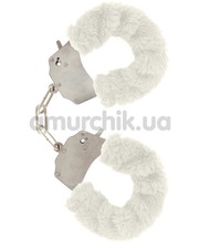 Joy Toy Наручники Furry Fun Cuffs, белые фото 2980890825