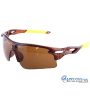  Защитные очки с коричневыми линзами для стрельбы, охоты, вело и мото спорта. фото 3344825997