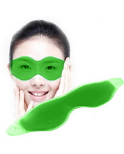  Гелевая маска для расслабления, снятия усталости глаз, зеленая фото 814892458