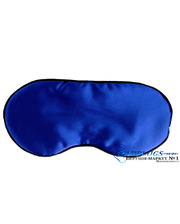  Шёлковая маска для сна (маскадля сна из шелка), blue фото 1954338749