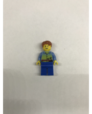 Lego Парень в рубашке с принтом острова и пальм фото 4185749925
