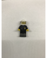 Lego Полицейский в белом шлеме, рубашке и с галстуком фото 560521121
