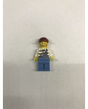 Lego Заключенный в робе и комбинезоне с оторваной шлейкой фото 374578210