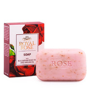  Косметическое мыло с лепестками розы Royal Rose от BioFresh 100 гр фото 3014129055
