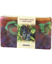  Глицериновое мыло ручной работы - Виноград, BioRose, 75 гр фото 1546324895
