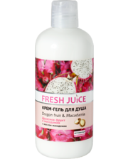 Fresh Juice Крем-гель для душа. Драконов фрукт и макадамия 500 мл фото 2357984887