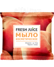 Fresh Juice Мыло косметическое. Персик и инжир 75 г фото 565471147