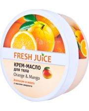 Fresh Juice Крем-масло для тела. Апельсин и манго с маслом амаранта 225 мл фото 939702144