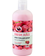 Fresh Juice Крем-гель для душа. Личи и малина 500 мл фото 2853295406
