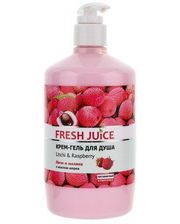 Fresh Juice Крем-гель для душа. Личи и малина 750 мл фото 1124685730