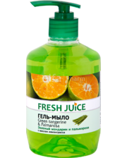 Fresh Juice Fresh Juice. Гель-мыло с дозатором. Зеленый мандарин и пальмароза 460 мл фото 2958803910