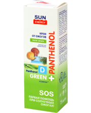 Sun Energy Green Panthenol крем от ожогов с пантенолом 75 мл фото 38293092