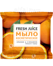Fresh Juice Мыло косметическое. Апельсин и корица 75 г фото 975621912